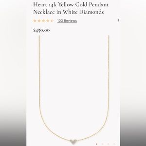 14K gold Kendra Scott Necklace
